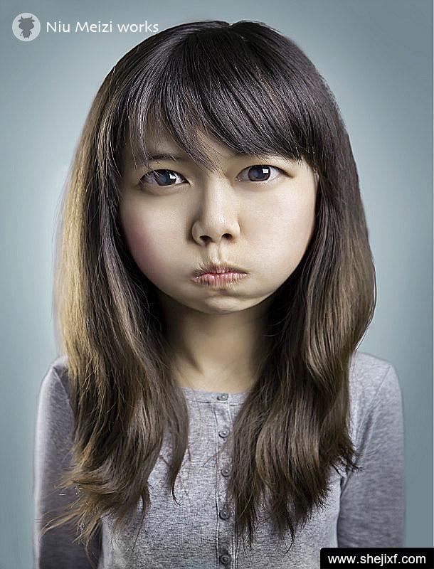 PS制作卡通效果照片 设计先锋网 PS照片处理教程