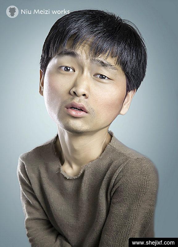 PS制作卡通效果照片 设计先锋网 PS照片处理教程