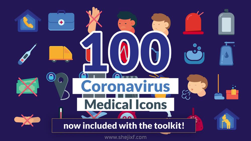 AE模板-卡通人物角色绑定口型动作MG动画工具包V2 Videohive  Character Animation Explainer Toolkit V2插图