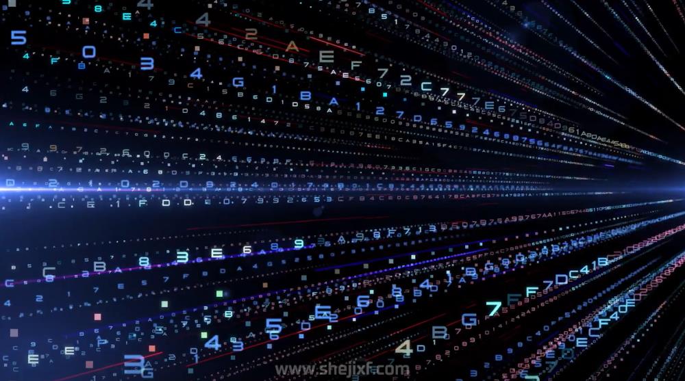 科幻未来派黑客代码故障视频转场AE视频模板素材 Digital Transitions and Short Intro插图1