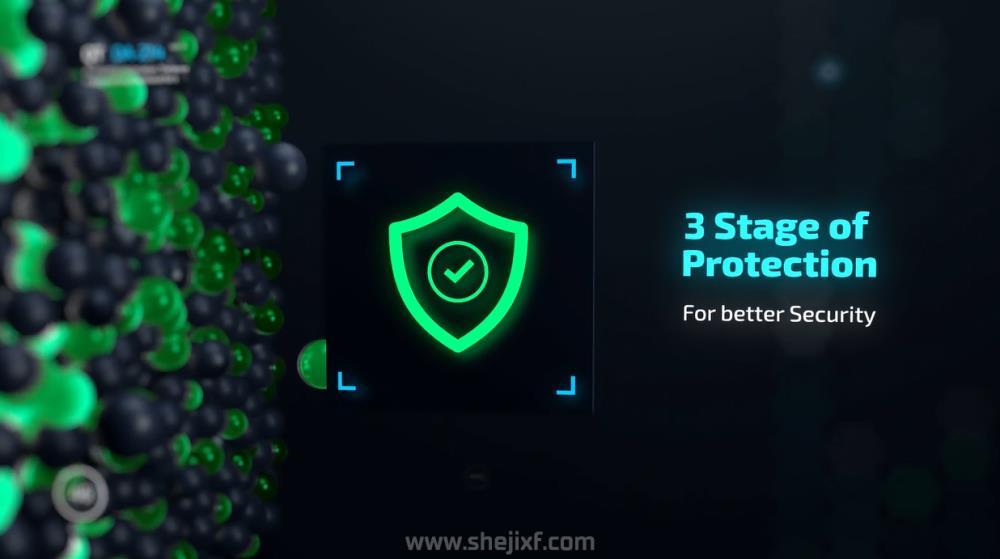 现代高科技智能VR互联网大数据预告片设计AE模板素材 Videohive  Cyber Technology Trailer插图10