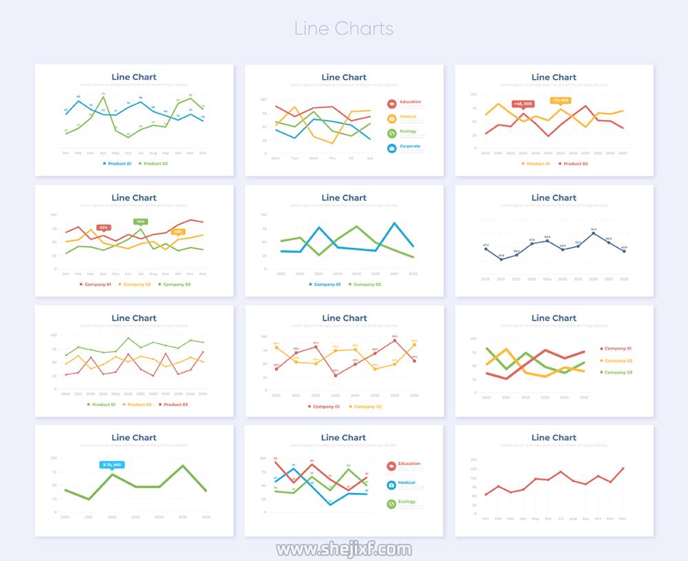 1200多个幻灯片信息图表设计AE动画模板 Videohive  Infopix  Infographics Pack插图3