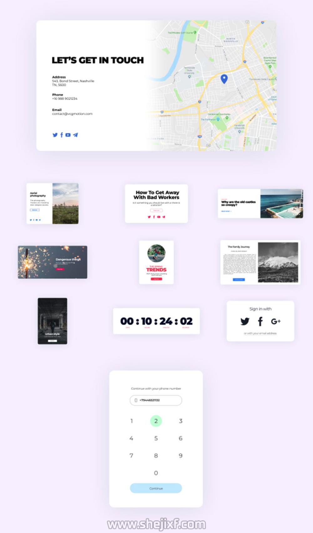 4300多款社交新媒体海报标题图标背景元素动画视频模板素材 Motion Graphics Pack插图18