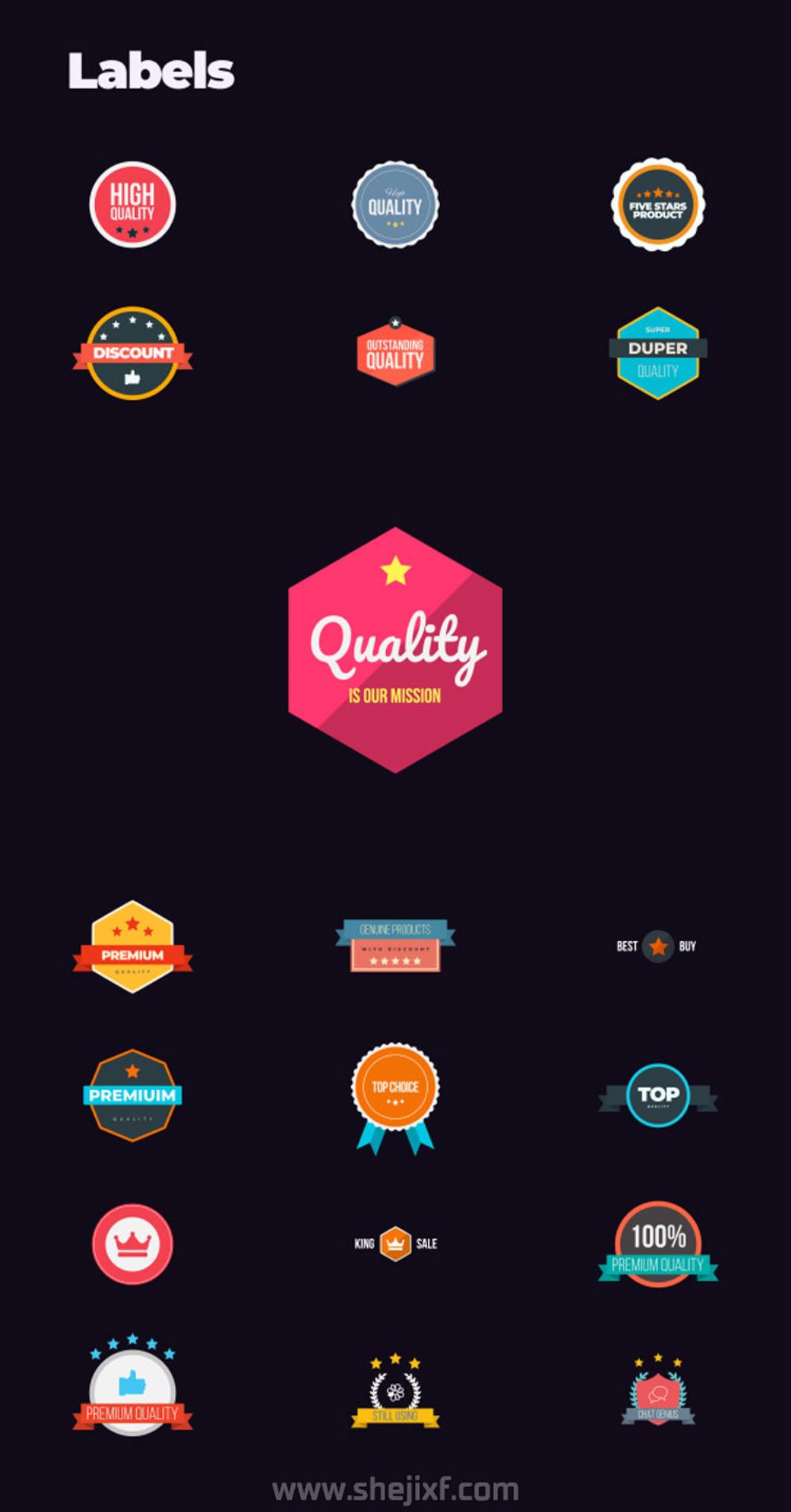 4300多款社交新媒体海报标题图标背景元素动画视频模板素材 Motion Graphics Pack插图26