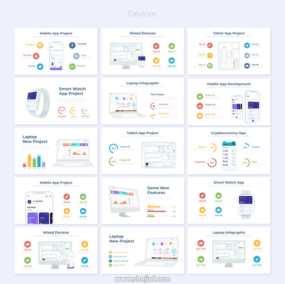 1200多个幻灯片信息图表设计AE动画模板 Videohive  Infopix  Infographics Pack插图10
