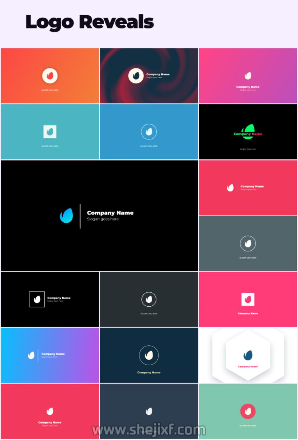 4300多款社交新媒体海报标题图标背景元素动画视频模板素材 Motion Graphics Pack插图38