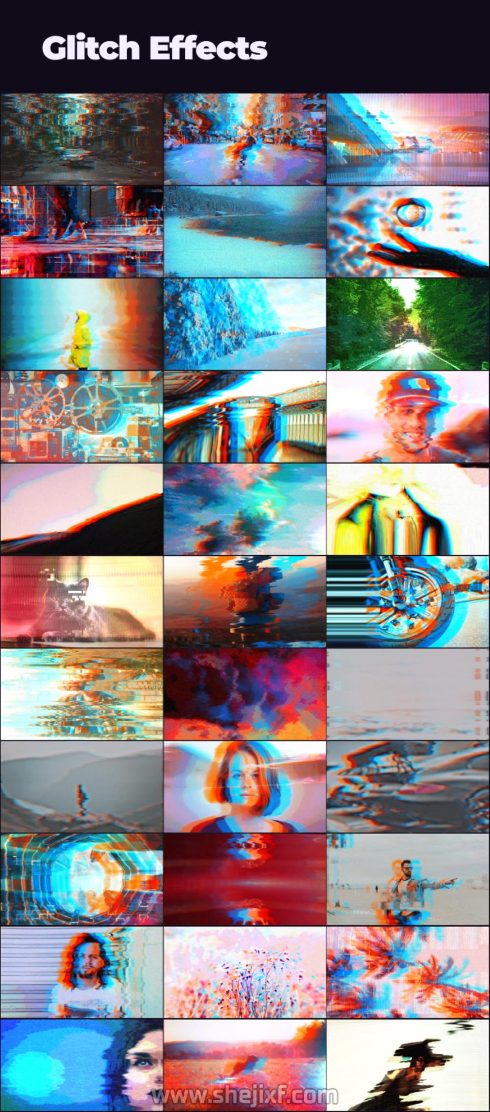 4300多款社交新媒体海报标题图标背景元素动画视频模板素材 Motion Graphics Pack插图42