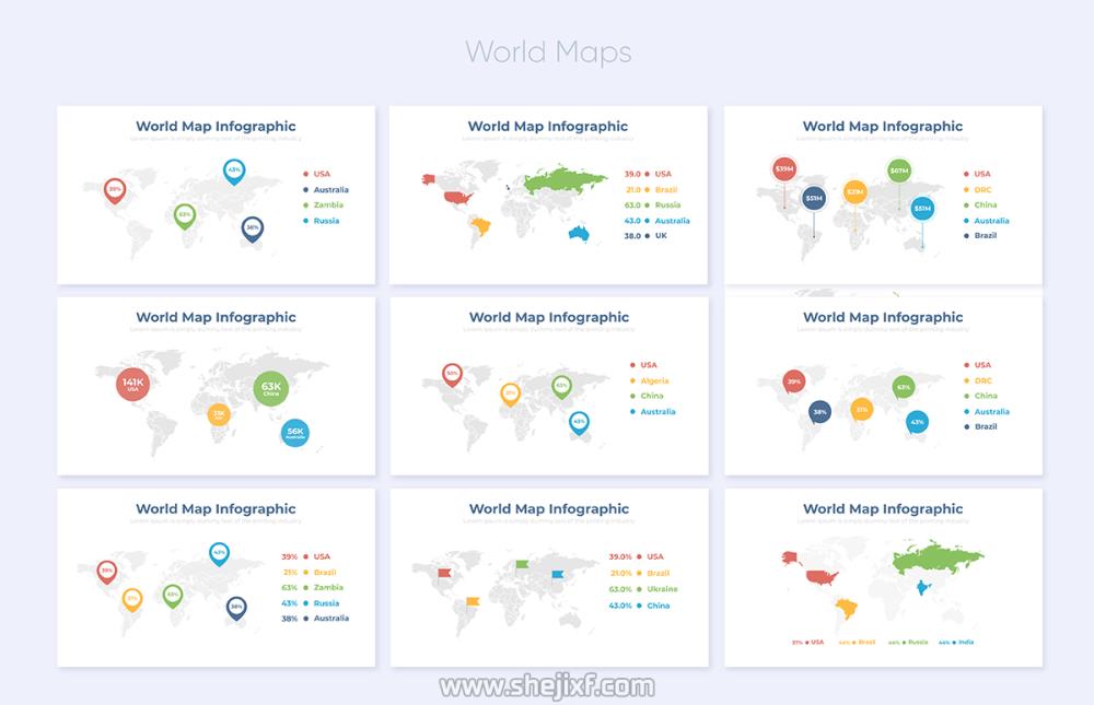 1200多个幻灯片信息图表设计AE动画模板 Videohive  Infopix  Infographics Pack插图23