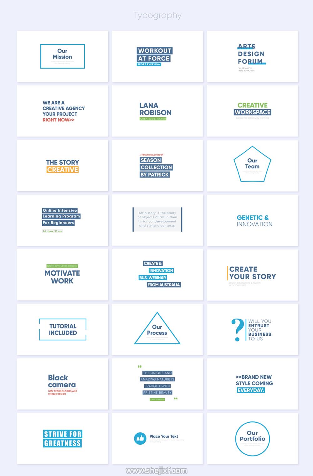 1200多个幻灯片信息图表设计AE动画模板 Videohive  Infopix  Infographics Pack插图27