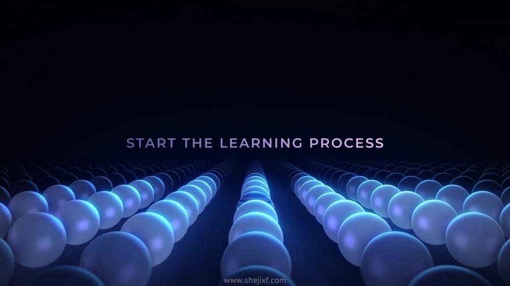 未来科技动态唯美粒子Ai智能线条光束生长文字标题动画AE模板 Ai Power插图2