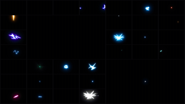 AE脚本 1650组卡通动漫文字标题字幕能量火焰闪电流体特效MG动画 Videohive  FX MONSTER  Premium Pack [1650+ 2D FX Elements]插图6