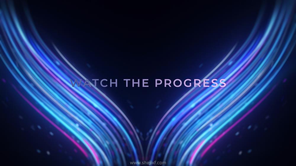 未来科技动态唯美粒子Ai智能线条光束生长文字标题动画AE模板 Ai Power插图4