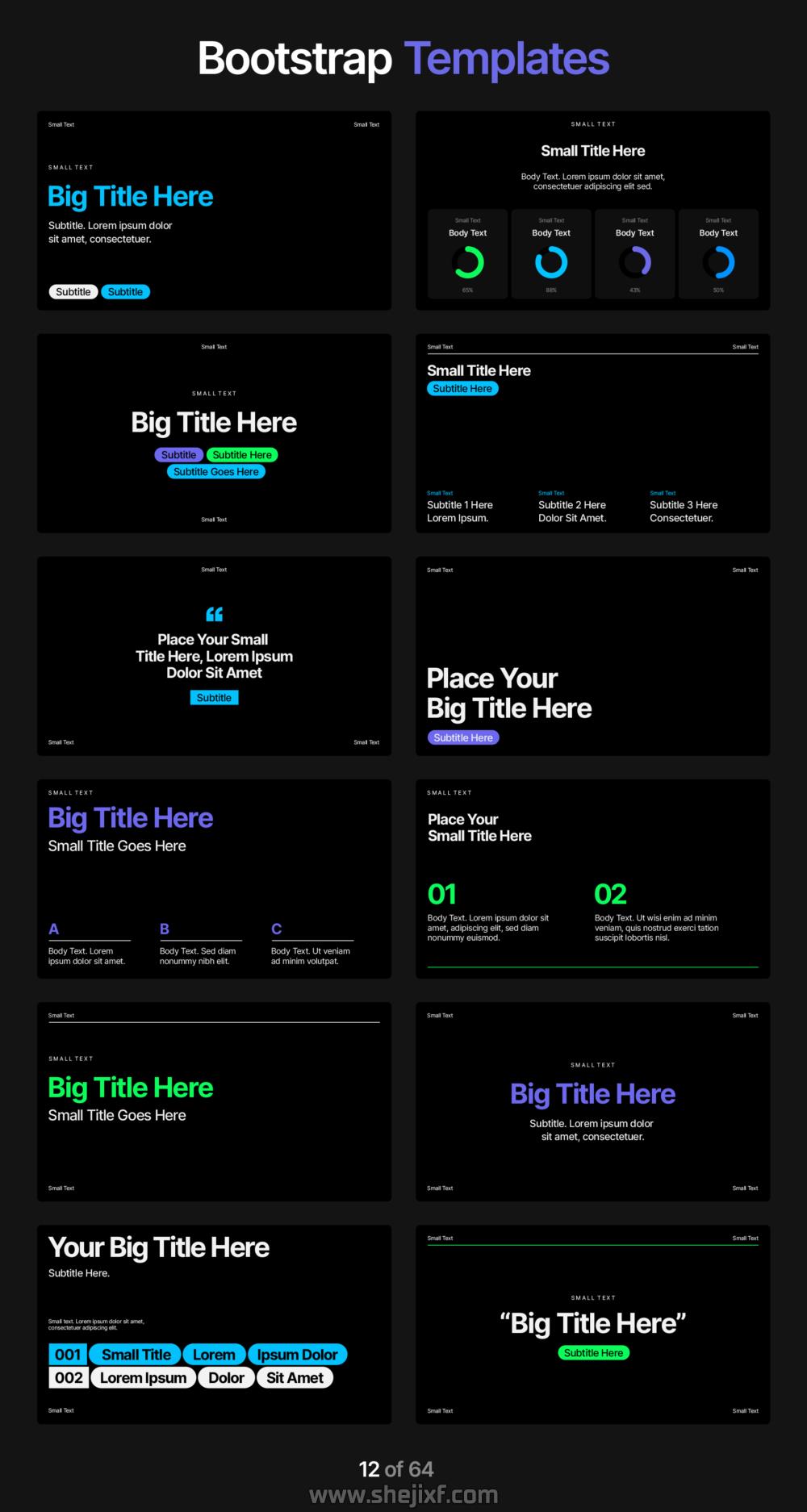 AE脚本 2000组图层运动出入文字标题字幕缓入缓出动画预设 Presets Pro插图8