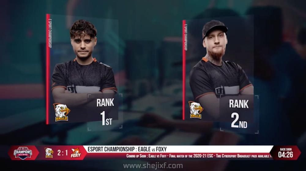 电子竞技视频介绍设计AE模板素材 Esport Broadcast package插图2