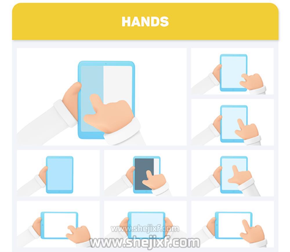 AE脚本-三维卡通人物角色场景图标建筑标题介绍MG动画工具包V2.2 3D Characters Explainer Toolkit插图16